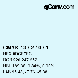 カラーコード: CMYK 13 / 2 / 0 / 1 | qconv.com