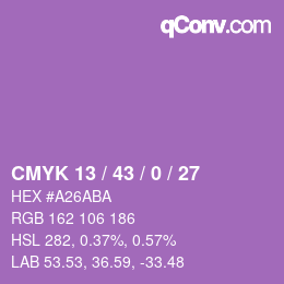 Código de color: CMYK 13 / 43 / 0 / 27 | qconv.com