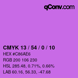 Color code: CMYK 13 / 54 / 0 / 10 | qconv.com