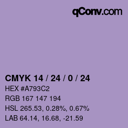 Color code: CMYK 14 / 24 / 0 / 24 | qconv.com