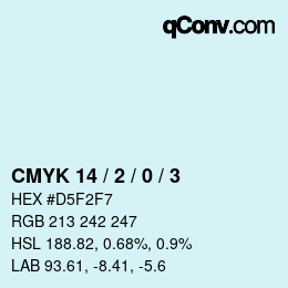 カラーコード: CMYK 14 / 2 / 0 / 3 | qconv.com