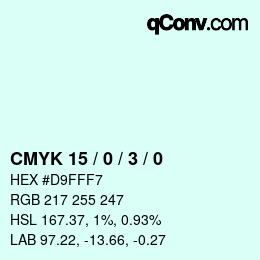 Color code: CMYK 15 / 0 / 3 / 0 | qconv.com