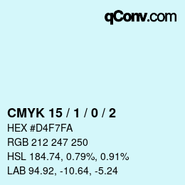 Color code: CMYK 15 / 1 / 0 / 2 | qconv.com