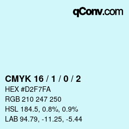 Color code: CMYK 16 / 1 / 0 / 2 | qconv.com