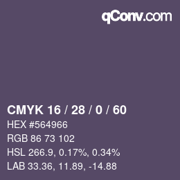 Código de color: CMYK 16 / 28 / 0 / 60 | qconv.com
