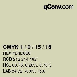 Color code: CMYK 1 / 0 / 15 / 16 | qconv.com
