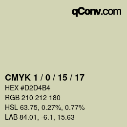 Color code: CMYK 1 / 0 / 15 / 17 | qconv.com