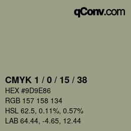 Color code: CMYK 1 / 0 / 15 / 38 | qconv.com