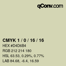 Color code: CMYK 1 / 0 / 16 / 16 | qconv.com
