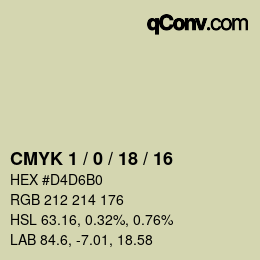 Color code: CMYK 1 / 0 / 18 / 16 | qconv.com