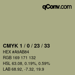 Color code: CMYK 1 / 0 / 23 / 33 | qconv.com