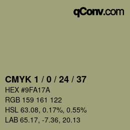 Color code: CMYK 1 / 0 / 24 / 37 | qconv.com