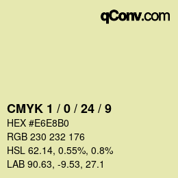 Color code: CMYK 1 / 0 / 24 / 9 | qconv.com