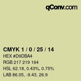 Color code: CMYK 1 / 0 / 25 / 14 | qconv.com