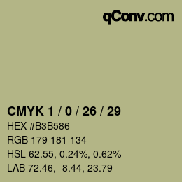 Color code: CMYK 1 / 0 / 26 / 29 | qconv.com