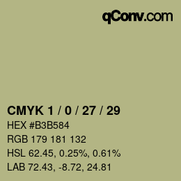 Color code: CMYK 1 / 0 / 27 / 29 | qconv.com