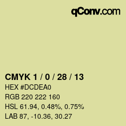 Color code: CMYK 1 / 0 / 28 / 13 | qconv.com