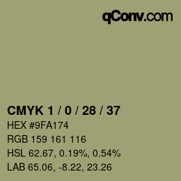 Color code: CMYK 1 / 0 / 28 / 37 | qconv.com