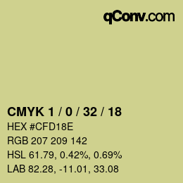 Color code: CMYK 1 / 0 / 32 / 18 | qconv.com