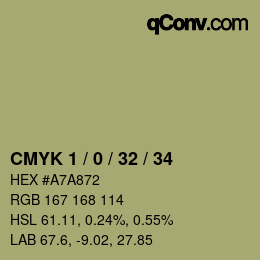 Color code: CMYK 1 / 0 / 32 / 34 | qconv.com