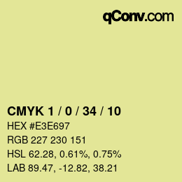 Color code: CMYK 1 / 0 / 34 / 10 | qconv.com