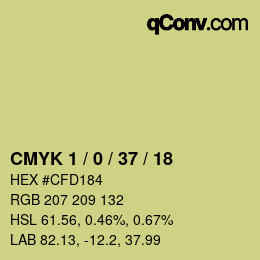 Color code: CMYK 1 / 0 / 37 / 18 | qconv.com