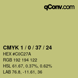 Color code: CMYK 1 / 0 / 37 / 24 | qconv.com