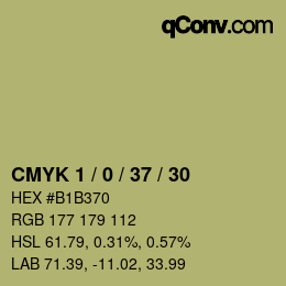 颜色代码: CMYK 1 / 0 / 37 / 30 | qconv.com