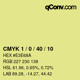 Color code: CMYK 1 / 0 / 40 / 10 | qconv.com