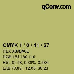 Color code: CMYK 1 / 0 / 41 / 27 | qconv.com