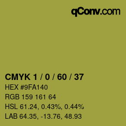 Color code: CMYK 1 / 0 / 60 / 37 | qconv.com
