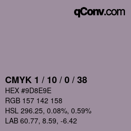 Color code: CMYK 1 / 10 / 0 / 38 | qconv.com