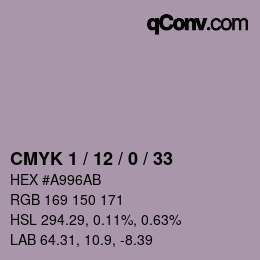 Color code: CMYK 1 / 12 / 0 / 33 | qconv.com