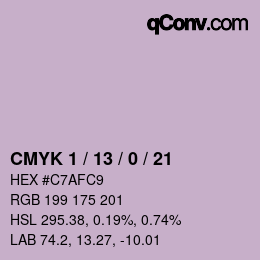 カラーコード: CMYK 1 / 13 / 0 / 21 | qconv.com