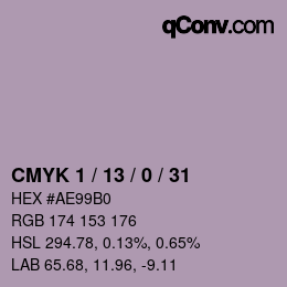 Color code: CMYK 1 / 13 / 0 / 31 | qconv.com