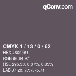 Color code: CMYK 1 / 13 / 0 / 62 | qconv.com