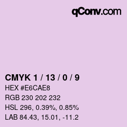 Color code: CMYK 1 / 13 / 0 / 9 | qconv.com