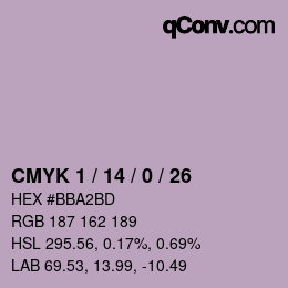 カラーコード: CMYK 1 / 14 / 0 / 26 | qconv.com