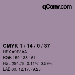 Color code: CMYK 1 / 14 / 0 / 37 | qconv.com