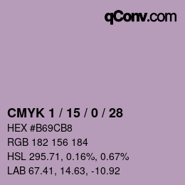 Color code: CMYK 1 / 15 / 0 / 28 | qconv.com