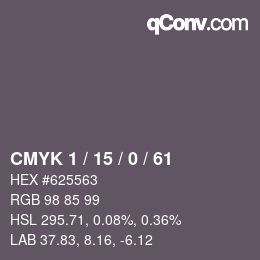 Color code: CMYK 1 / 15 / 0 / 61 | qconv.com