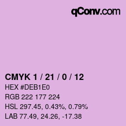 カラーコード: CMYK 1 / 21 / 0 / 12 | qconv.com
