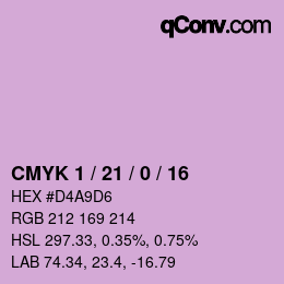 Color code: CMYK 1 / 21 / 0 / 16 | qconv.com