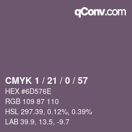 Color code: CMYK 1 / 21 / 0 / 57 | qconv.com