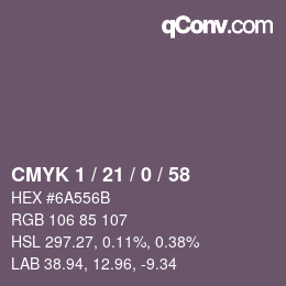 Color code: CMYK 1 / 21 / 0 / 58 | qconv.com