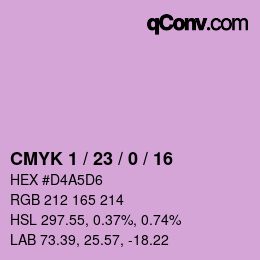カラーコード: CMYK 1 / 23 / 0 / 16 | qconv.com