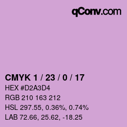 Color code: CMYK 1 / 23 / 0 / 17 | qconv.com