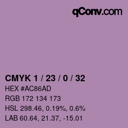 カラーコード: CMYK 1 / 23 / 0 / 32 | qconv.com