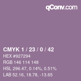 Color code: CMYK 1 / 23 / 0 / 42 | qconv.com