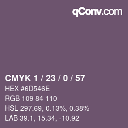 Color code: CMYK 1 / 23 / 0 / 57 | qconv.com